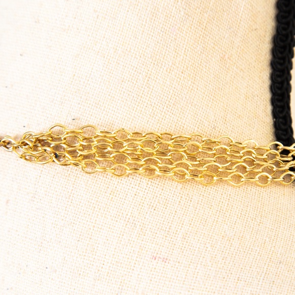 Technibond Jewelry Technibond 5 Strand Oval Link Necklace Sterling